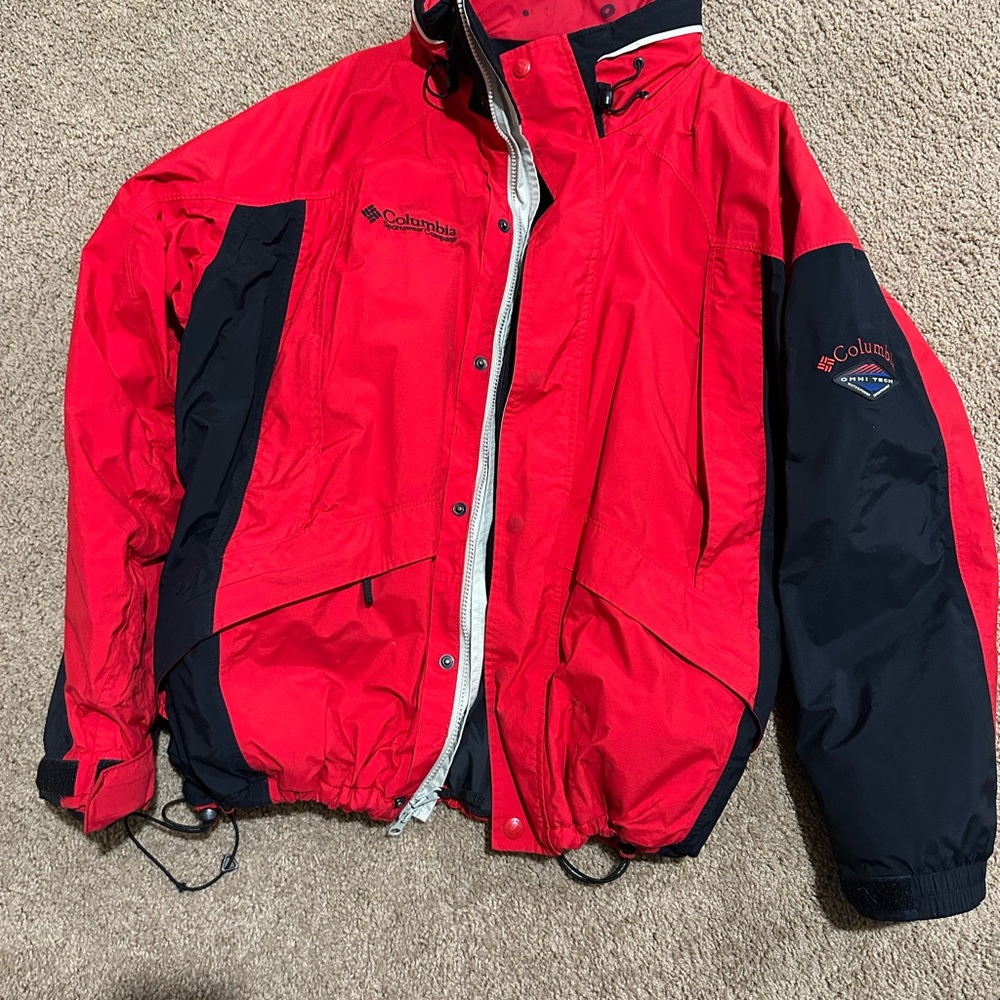 Columbia Omni Tech water proof breathable coat